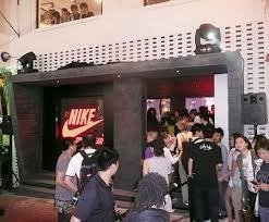 Nike’s increasing customer numbers.