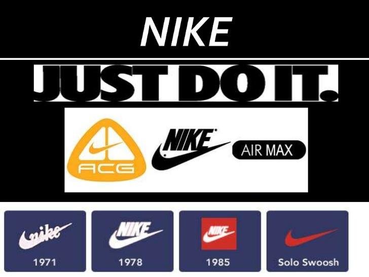 Nike logos.