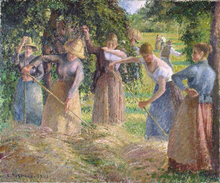 Camille Pissarro’s Hay Harvest at Éragny, 1901