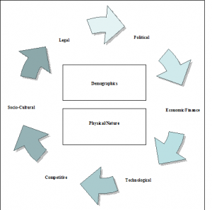 The various components of the eight forces framework.