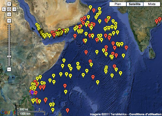 TerraMetric, 2011. Piracy in Somalia.