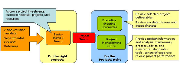 An example of a governance structure