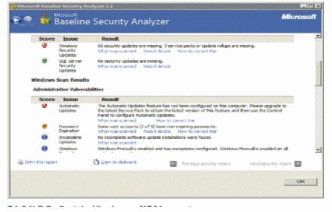 MBSA Software Screenshot.