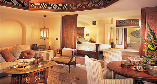 A Room in Arabian style in Dubai hotel.