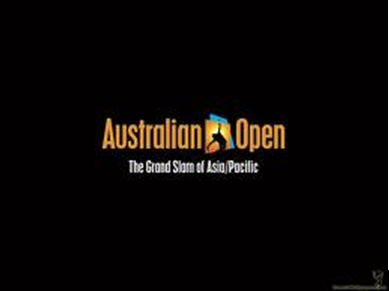 Australian Open banner.