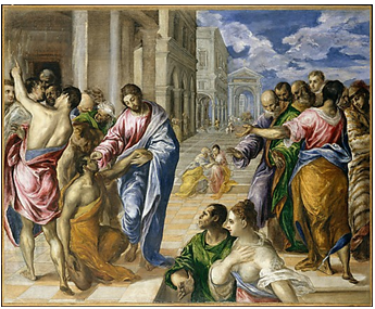 El Greco Christ Healing The Blind