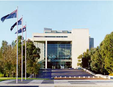 High Court of Australia building.