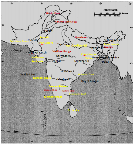 Physical geography of Southwest Asia