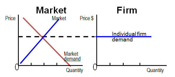 How the market and individual demand changed in respect to changes in prices