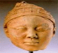 Ife terracotta queen with elaborate headdress 1000-1300 AD (The Metropolitan Museum of Art)