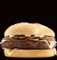 One of the different types of burgers produced by McDonalds