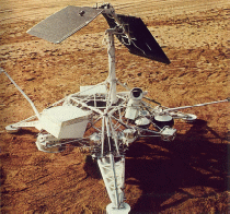 Surveyor 1 on the lunar surface