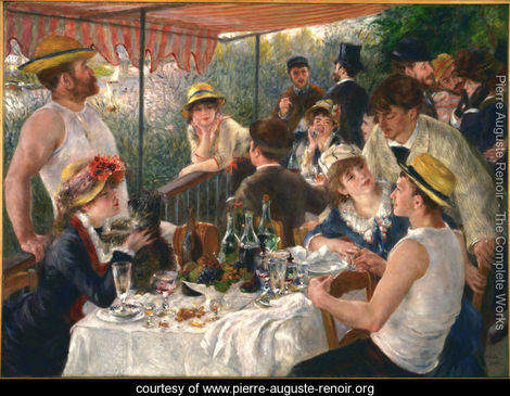 Renoir's Luncheon of the Boating Party