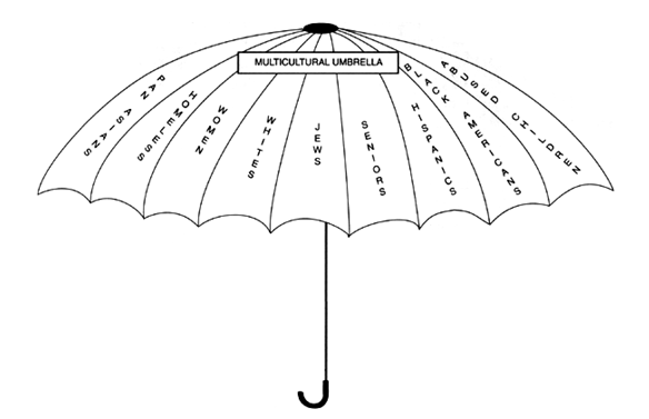 Multicultural Umbrella.