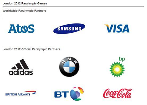 Sample of the chosen reputable sponsors/partners.