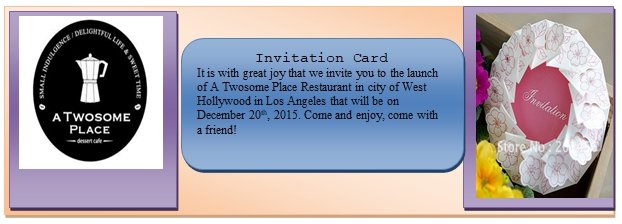 Direct mail: Invitation