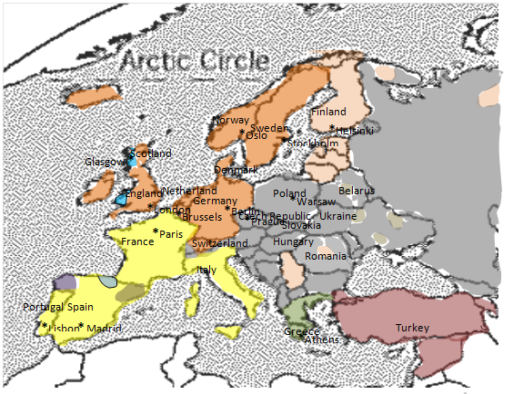 political-cultural geographic information