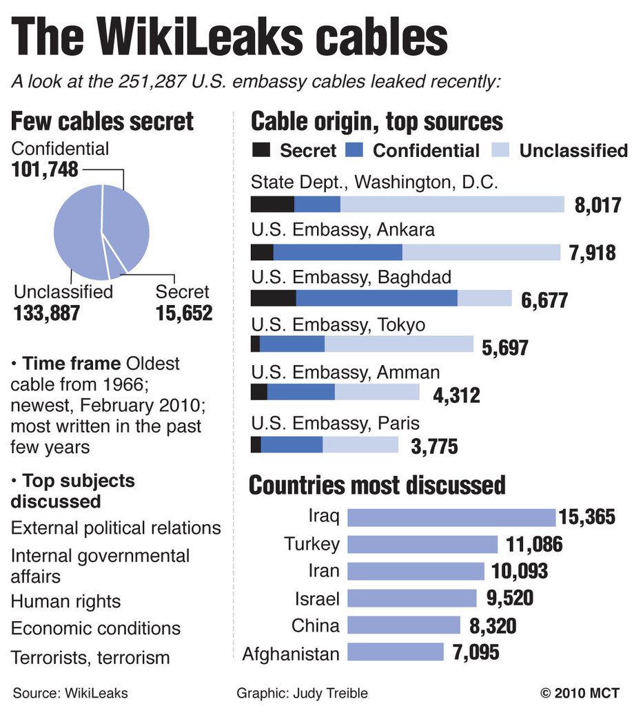 The Wikileaks cables