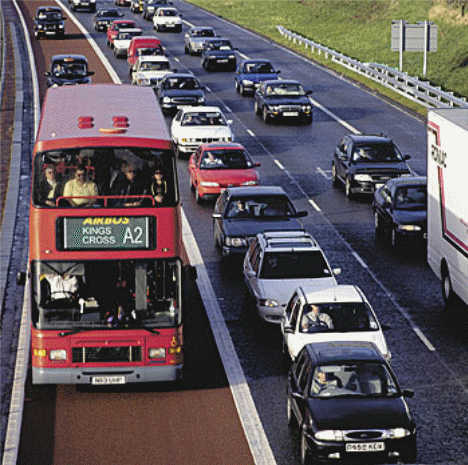 Park and ride system in UK