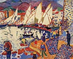 Painting by Andre Derain