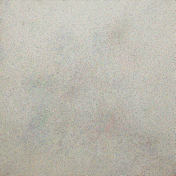 Mouse droppings No. 1, 2010, oil on canvas, 78 ¾ x 78 ¾ inches or 200 x 200 cm