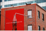 Advertisement «Refresh on the Coca-Cola side of life»