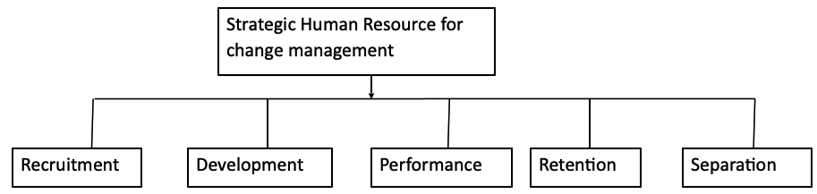 Strategic Human Resource for change management