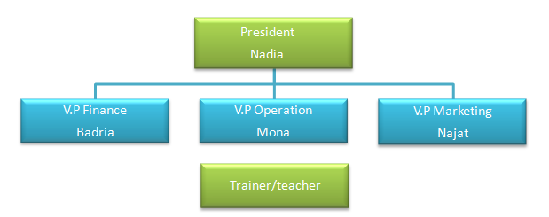 The business organization structure