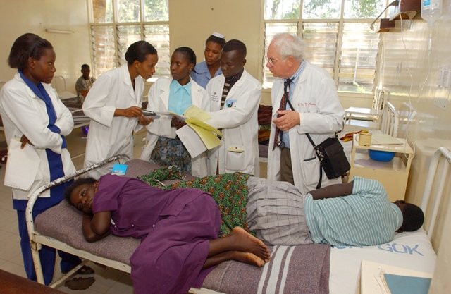 Luo Nurses attending to a Patient