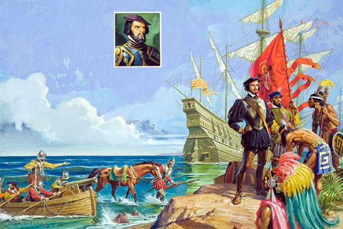 Hernan Cortes' expedition