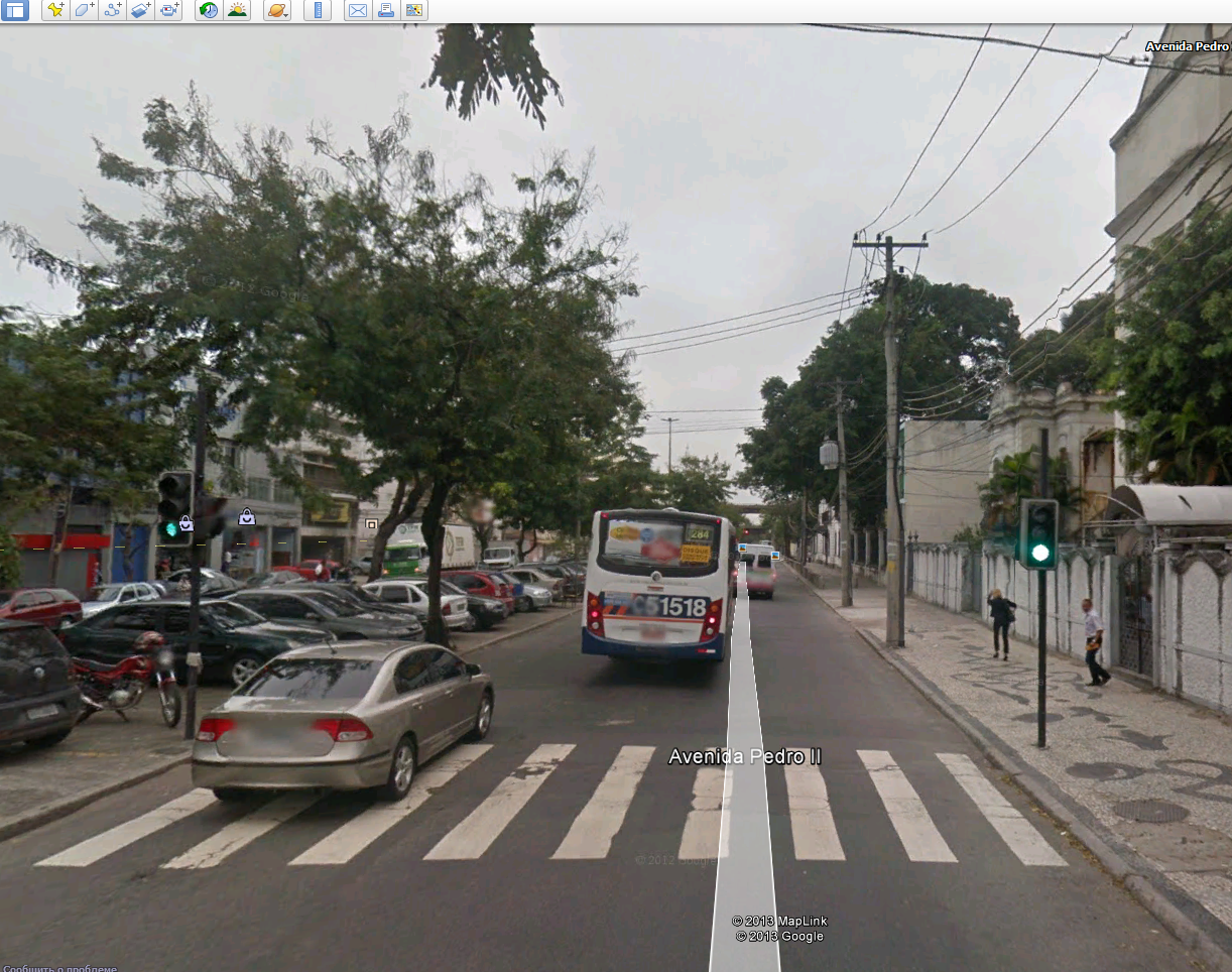 Rio de Janeiro Screen from Google Earth.