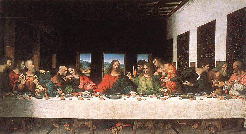 “The Last Supper” by Leonardo da Vinci