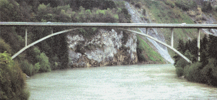 Taemin's-Reichenau Bridge in Switzerland