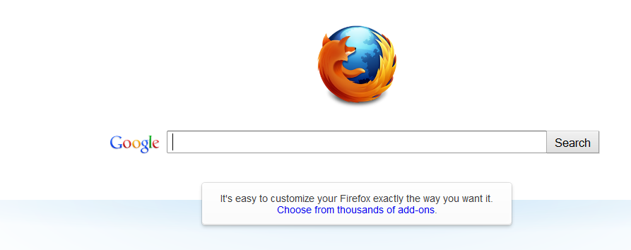 A figure is showing a screenshot of the Mozilla, which is an example of a web browser.