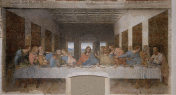 The Last Supperby Leonardo da Vinci,