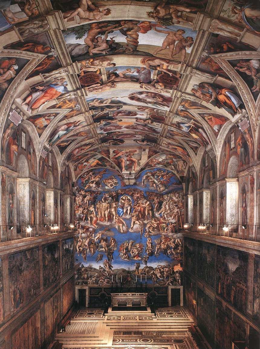 Buonarotti, Michelangelo. The Sistine Chapel.