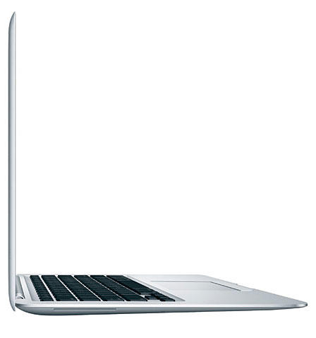 The ultra-thin MacBook Air laptop