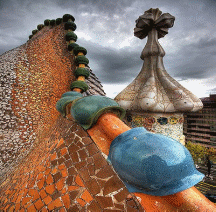 Casa Batlló's Roof