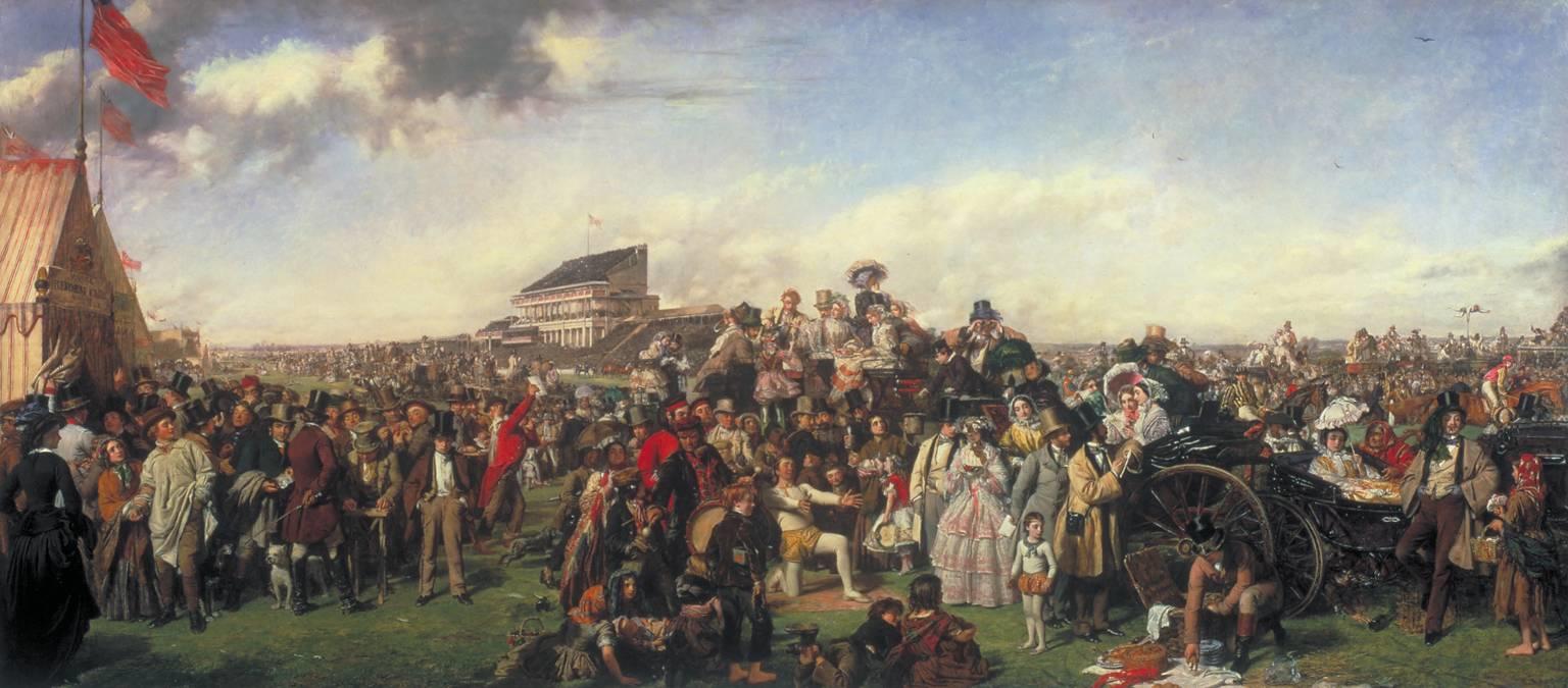 The Derby Day Painting by William Frith.