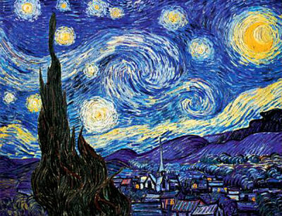 Van Gogh, Vincent. Starry Night. 1889.