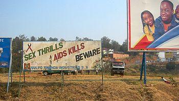 An Anti-Aids Campaign in English