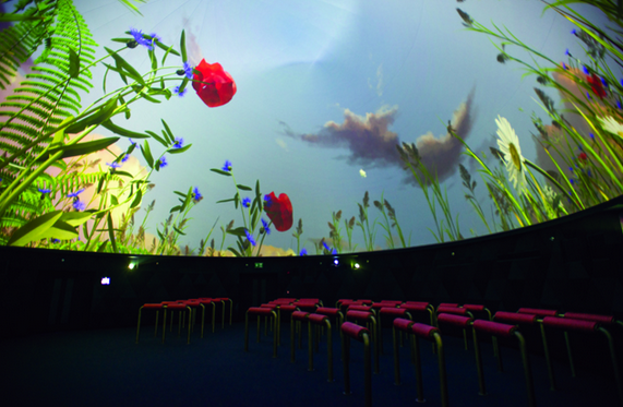 360-Degree Cinema (Awesome 360-degree cinema at Boxpark, 2015).