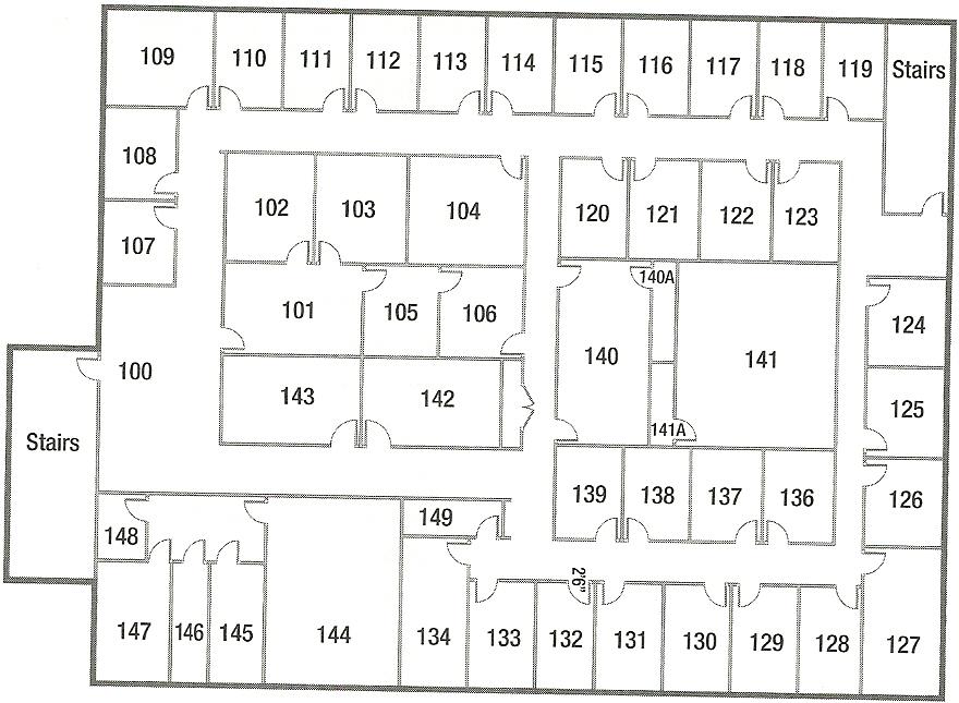  The physical plant layout.