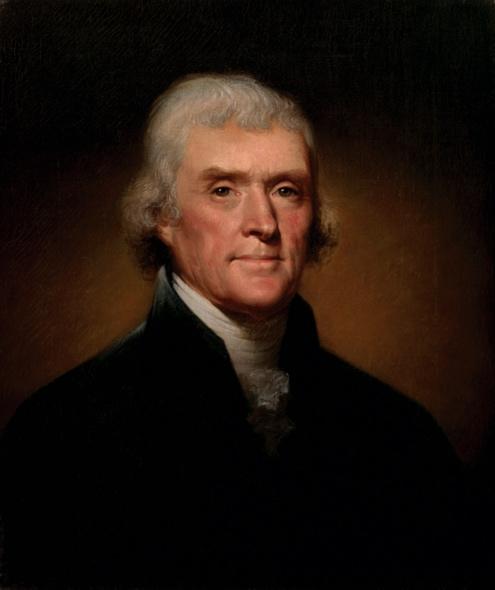 Thomas Jefferson portrait.