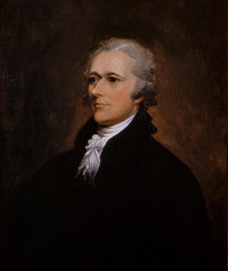 Alexander Hamilton portrait.