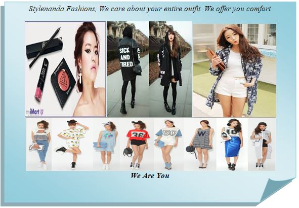 An online banner for Stylenanda to target the Facebook and Twitter users