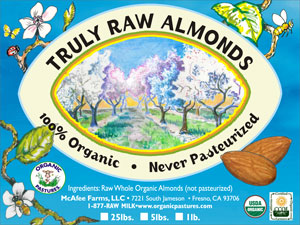 Proposed Kern County Almonds Label.