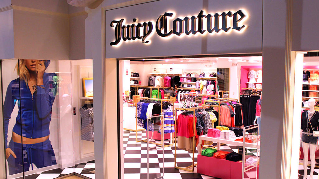 Juicy Couture Display.
