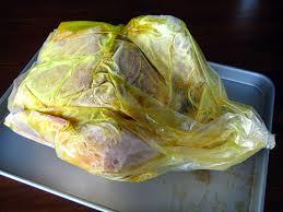 Turkey in bag