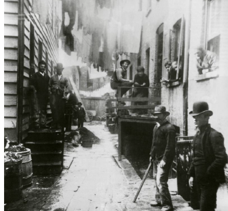 Bandits’ Roost (1888) by Jacob Riis.
